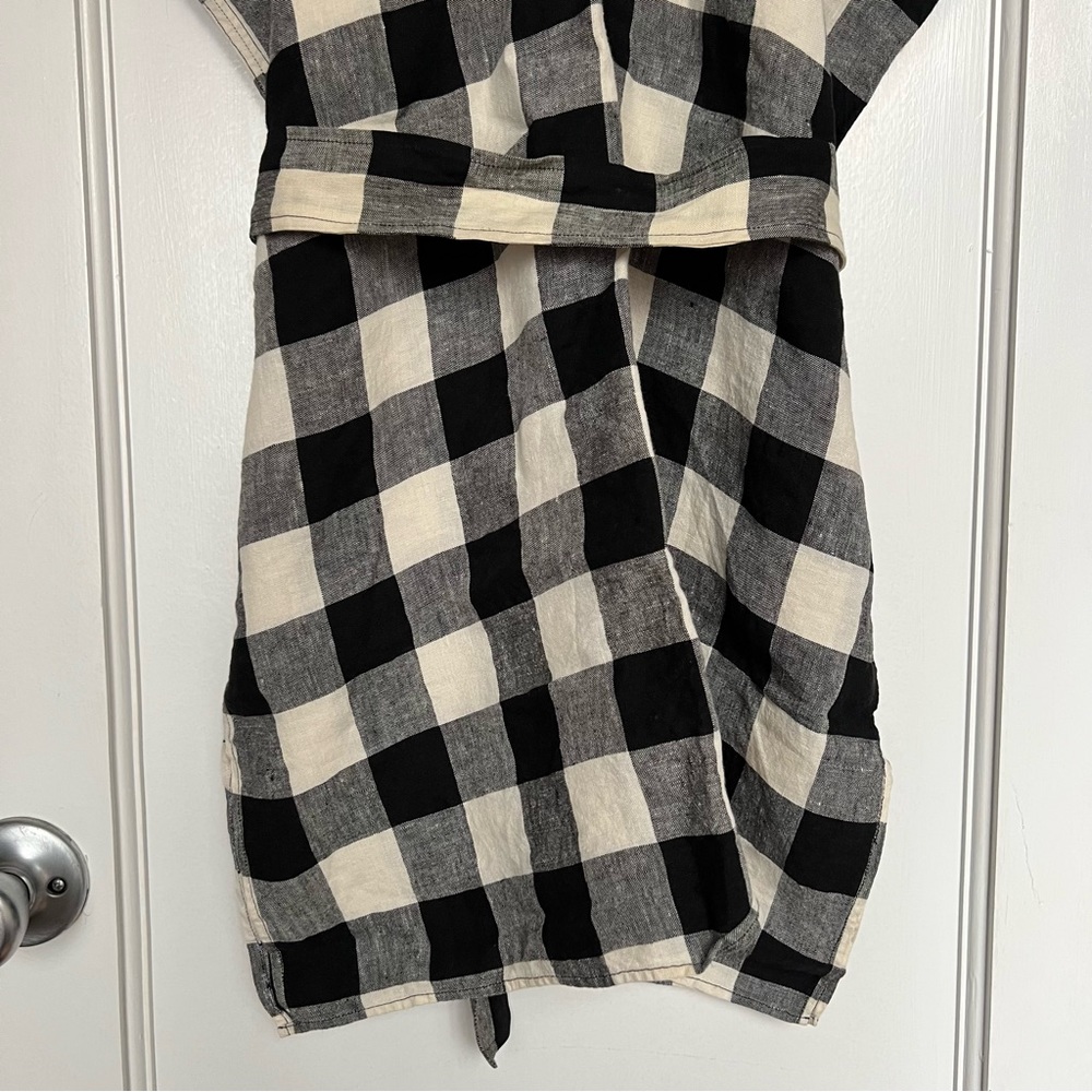 Yves Saint Laurent Riche Gauche Checkered Shift Dress - Picture 3 of 10